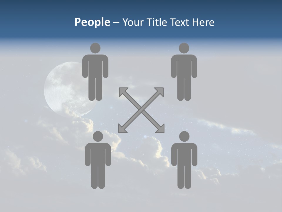 Astrology Digital Landscape PowerPoint Template