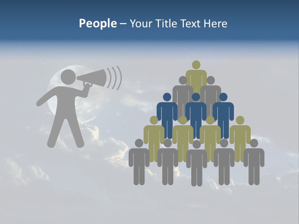 Astrology Digital Landscape PowerPoint Template