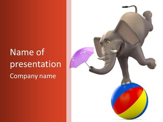 Trunk Humor Circus PowerPoint Template