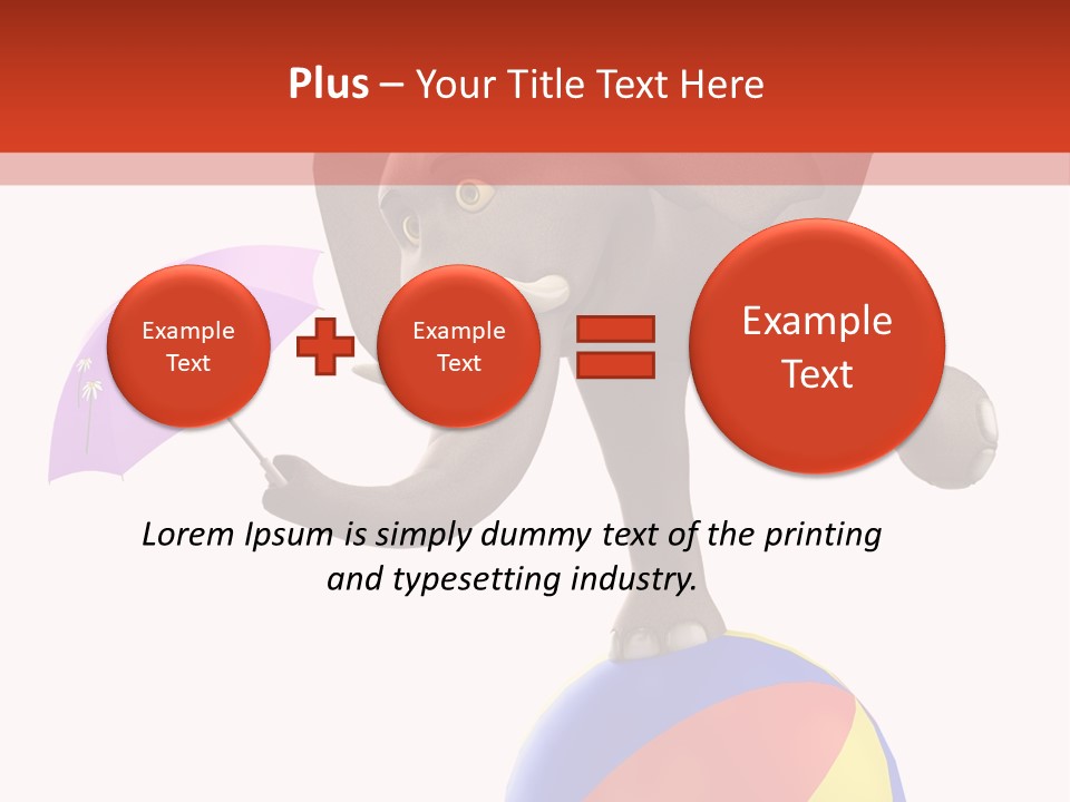 Trunk Humor Circus PowerPoint Template