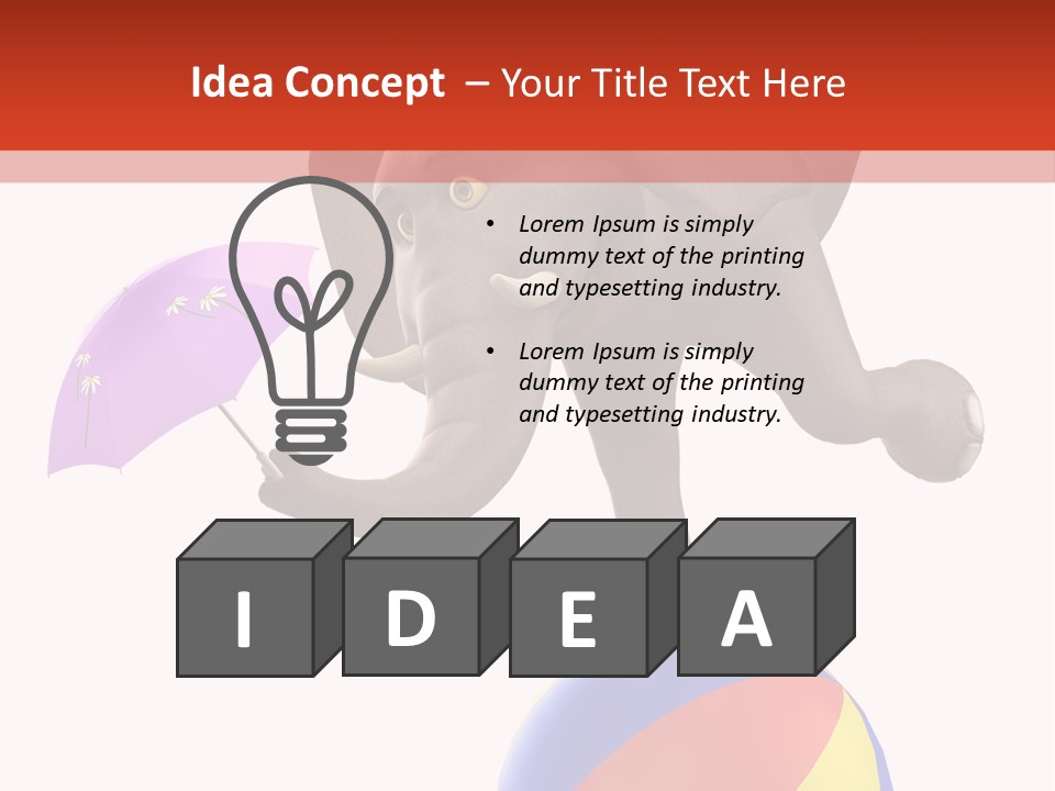 Trunk Humor Circus PowerPoint Template