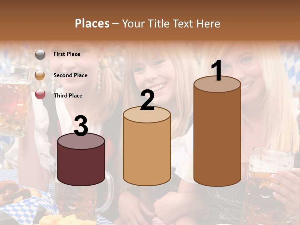 Wies Blond Oktoberfest PowerPoint Template