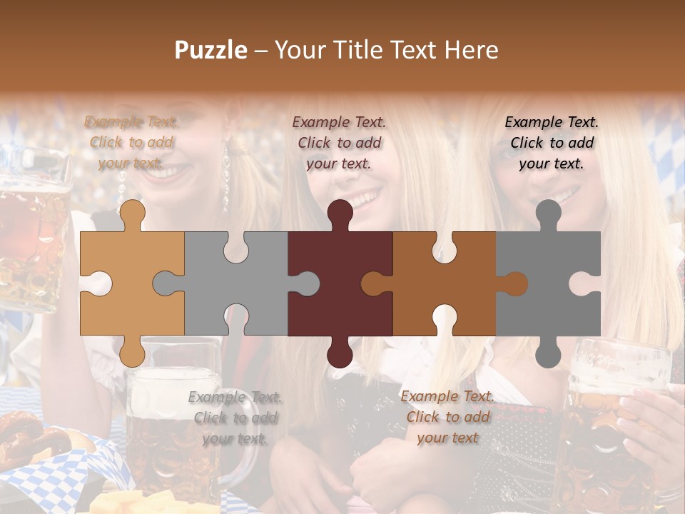 Wies Blond Oktoberfest PowerPoint Template