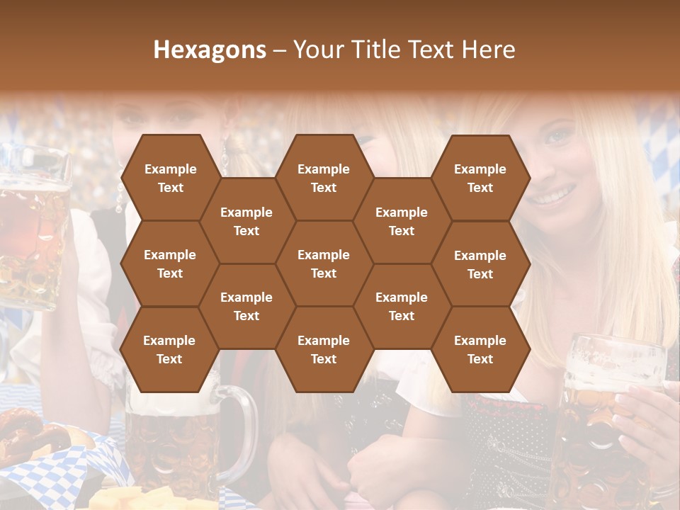 Wies Blond Oktoberfest PowerPoint Template
