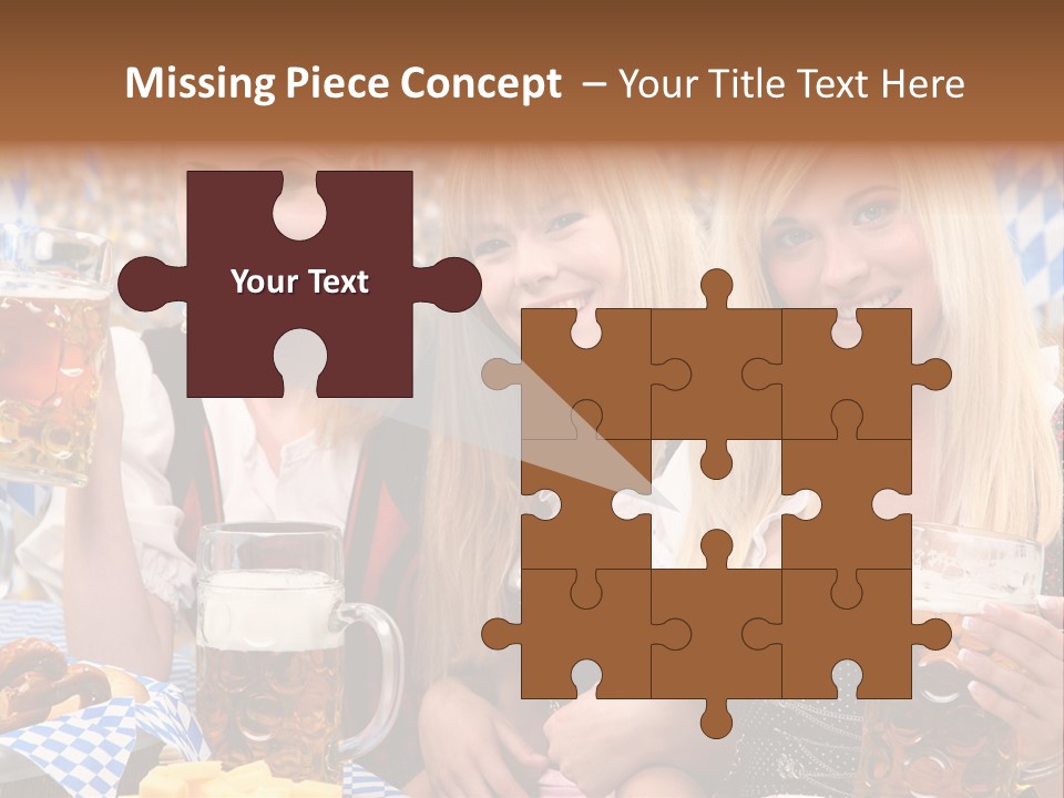 Wies Blond Oktoberfest PowerPoint Template