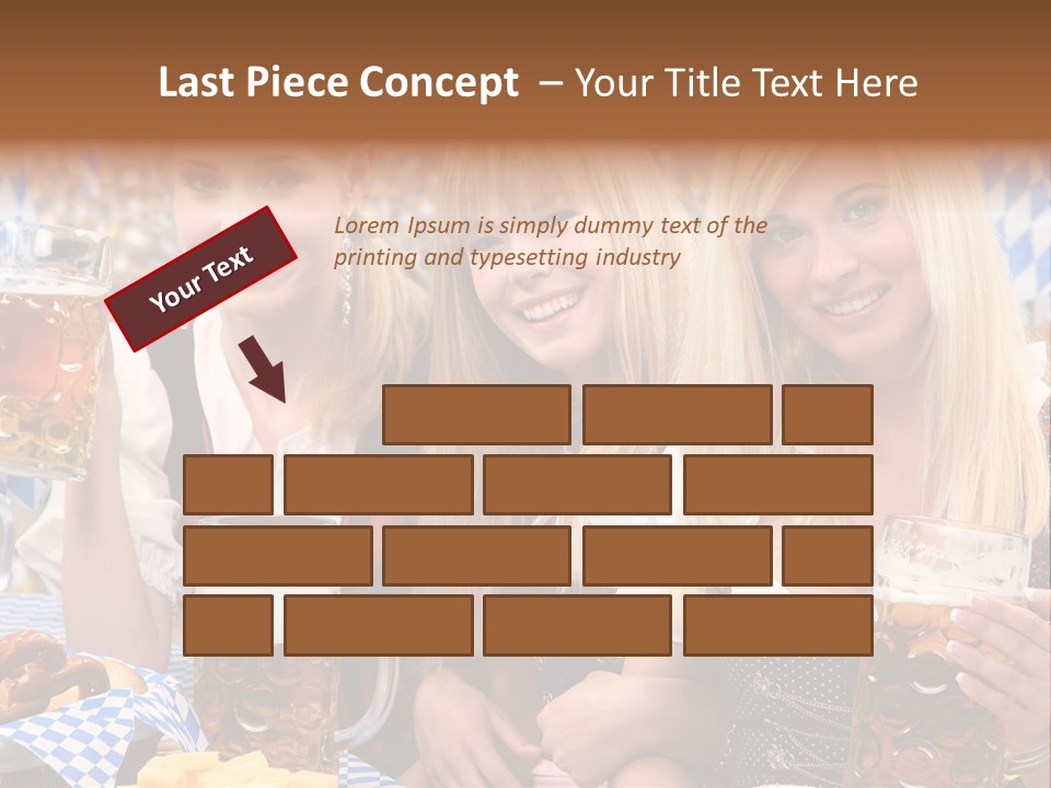 Wies Blond Oktoberfest PowerPoint Template