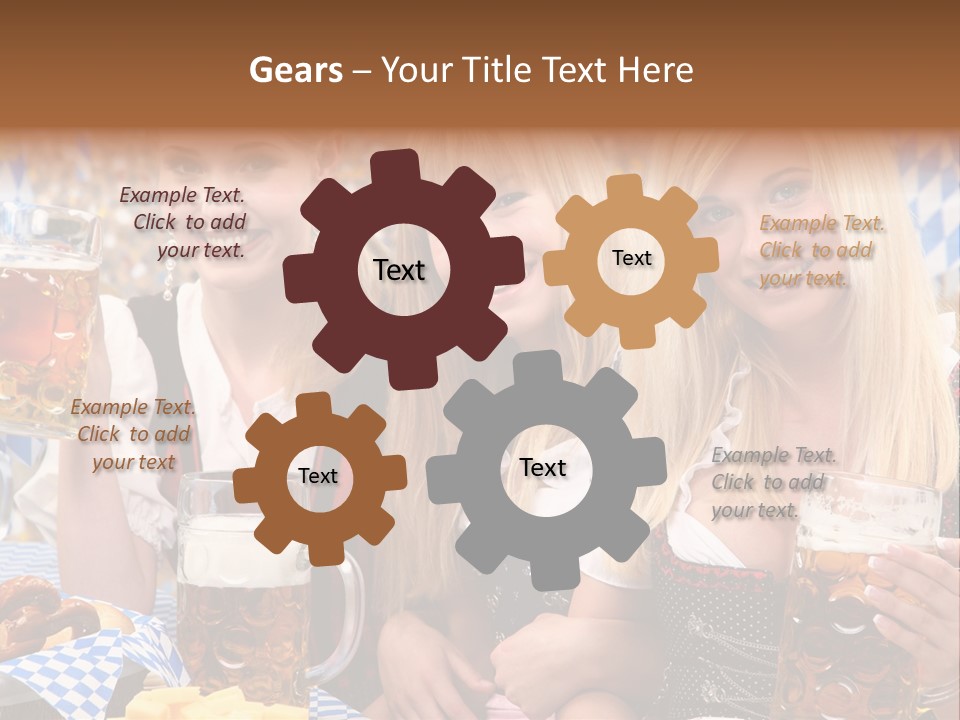 Wies Blond Oktoberfest PowerPoint Template