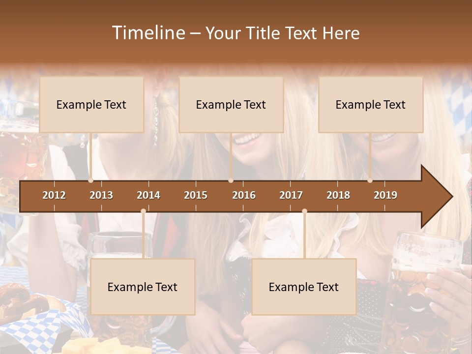 Wies Blond Oktoberfest PowerPoint Template