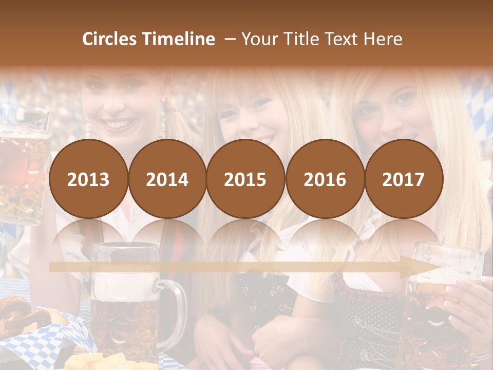 Wies Blond Oktoberfest PowerPoint Template