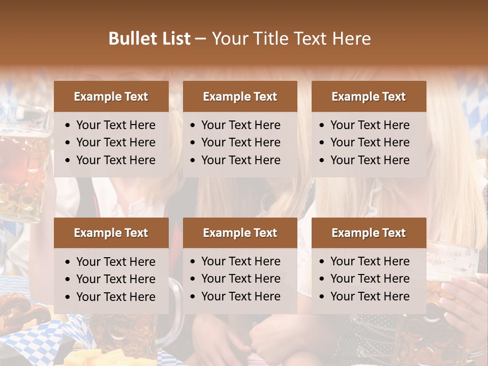 Wies Blond Oktoberfest PowerPoint Template