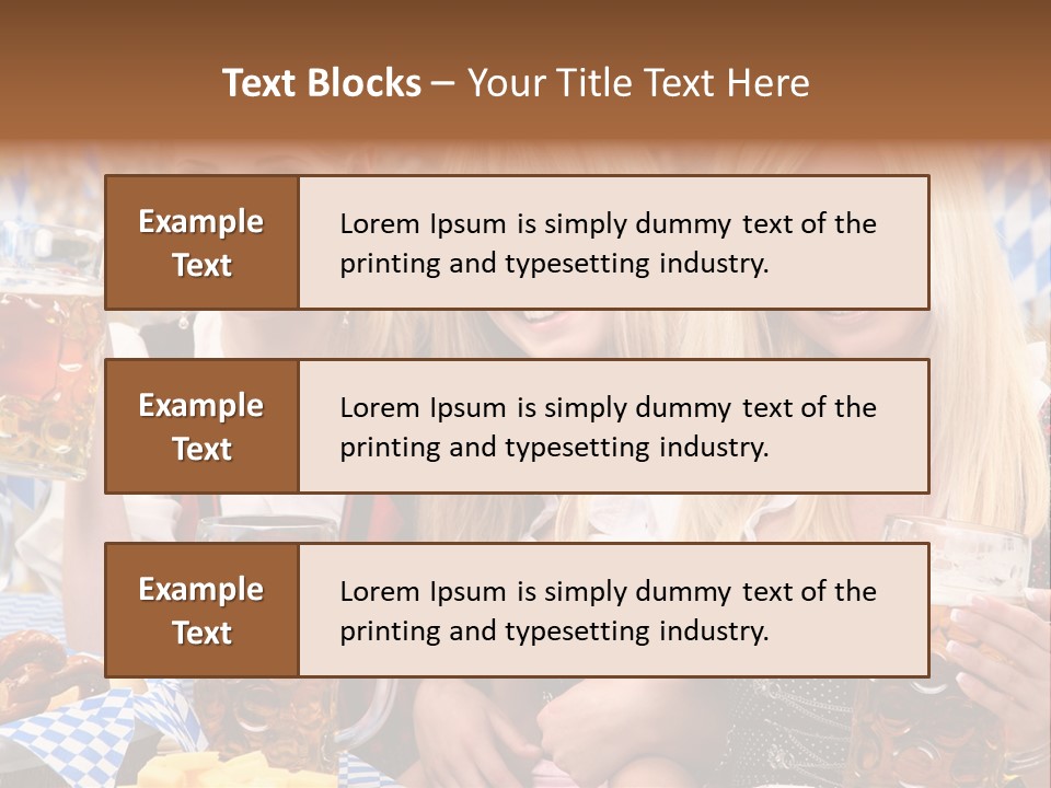 Wies Blond Oktoberfest PowerPoint Template