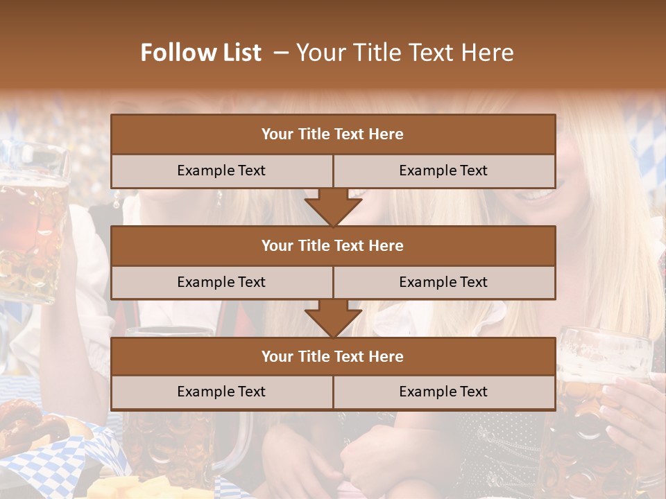 Wies Blond Oktoberfest PowerPoint Template