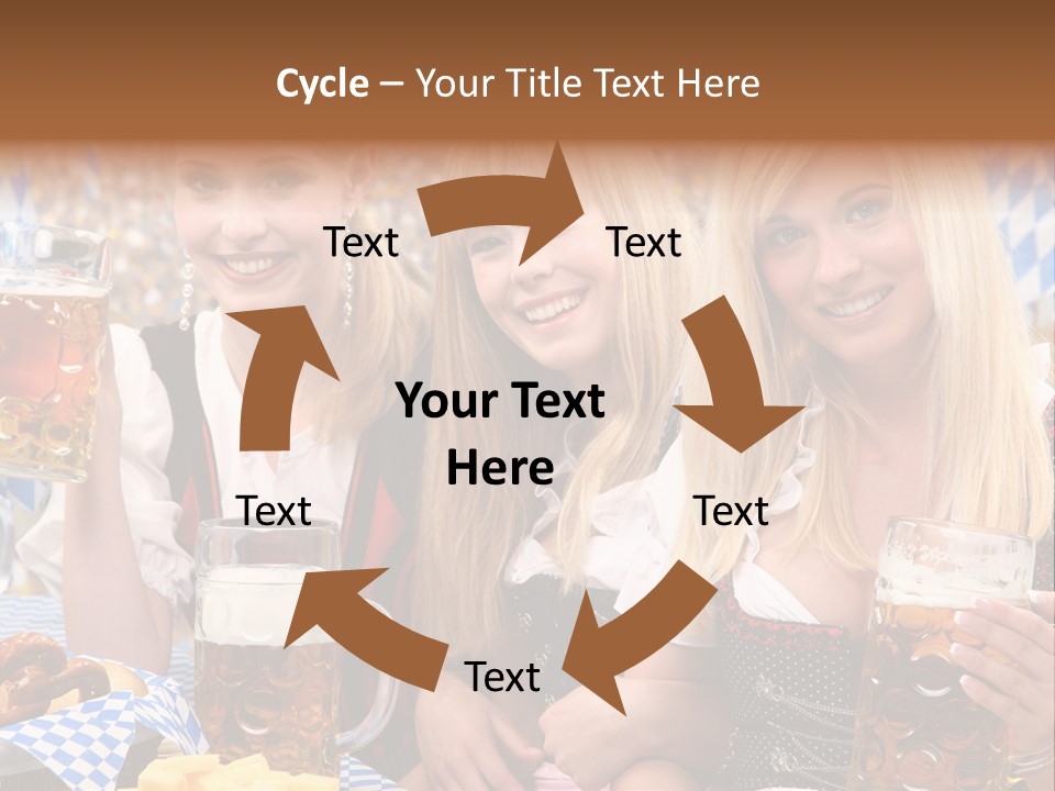 Wies Blond Oktoberfest PowerPoint Template