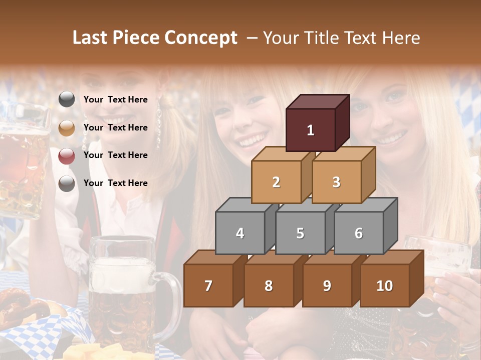 Wies Blond Oktoberfest PowerPoint Template