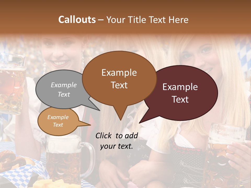 Wies Blond Oktoberfest PowerPoint Template