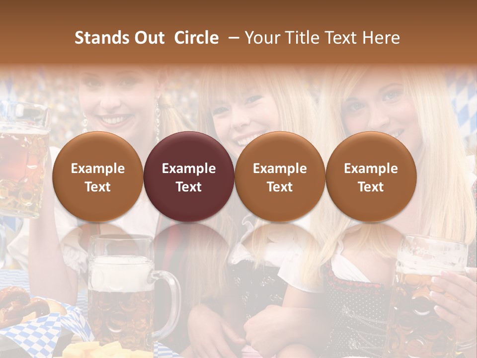Wies Blond Oktoberfest PowerPoint Template