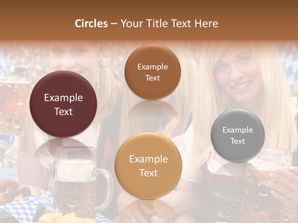 Wies Blond Oktoberfest PowerPoint Template