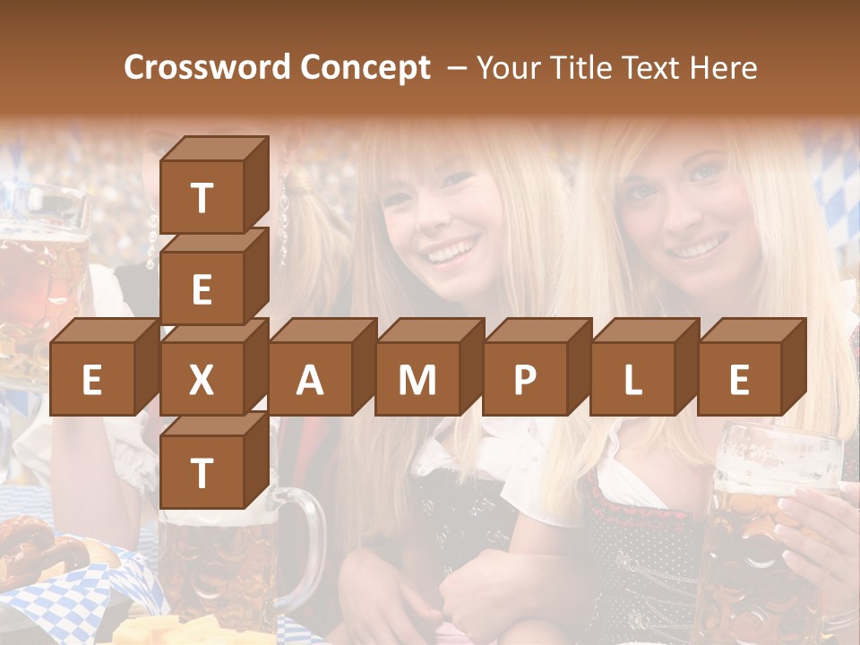 Wies Blond Oktoberfest PowerPoint Template