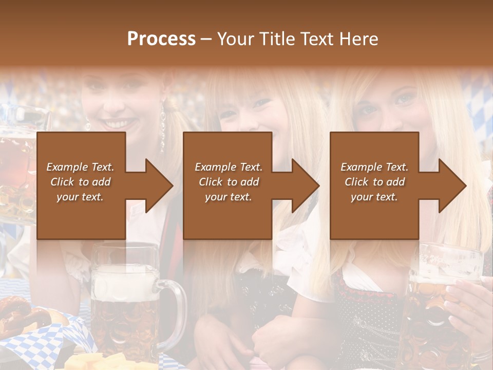 Wies Blond Oktoberfest PowerPoint Template