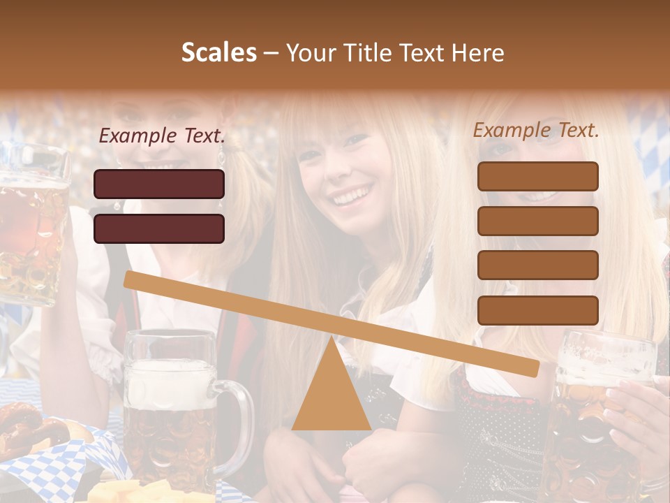 Wies Blond Oktoberfest PowerPoint Template