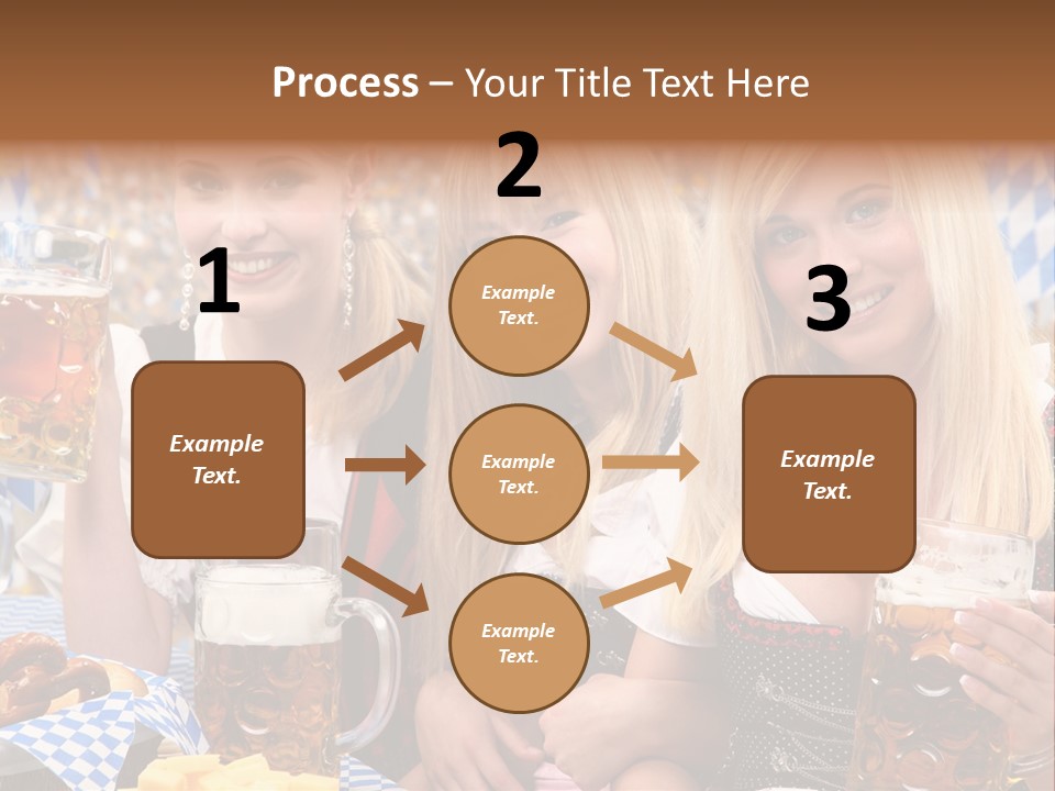 Wies Blond Oktoberfest PowerPoint Template