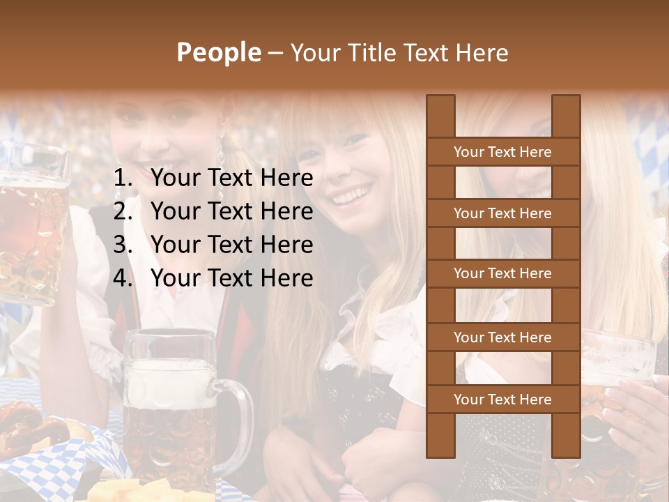Wies Blond Oktoberfest PowerPoint Template