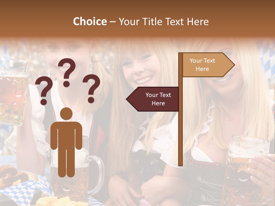 Wies Blond Oktoberfest PowerPoint Template