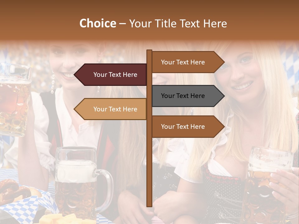 Wies Blond Oktoberfest PowerPoint Template