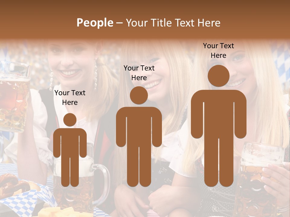 Wies Blond Oktoberfest PowerPoint Template