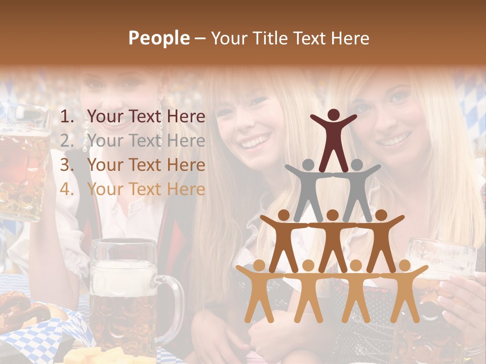 Wies Blond Oktoberfest PowerPoint Template