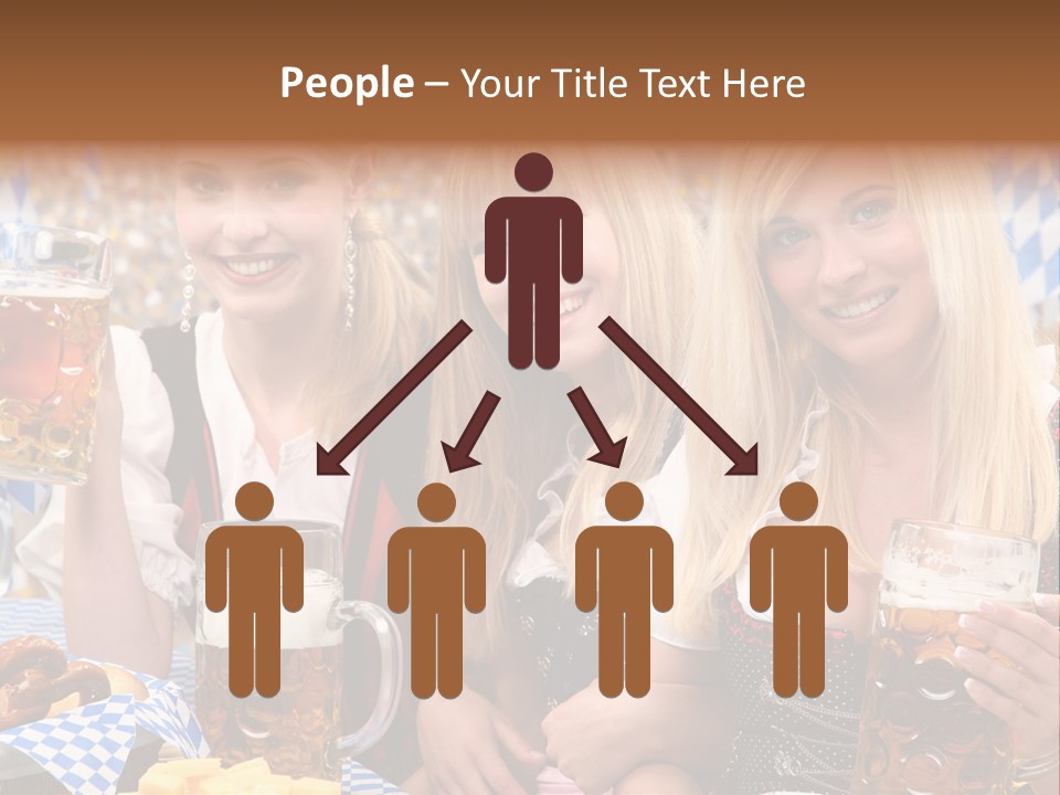 Wies Blond Oktoberfest PowerPoint Template
