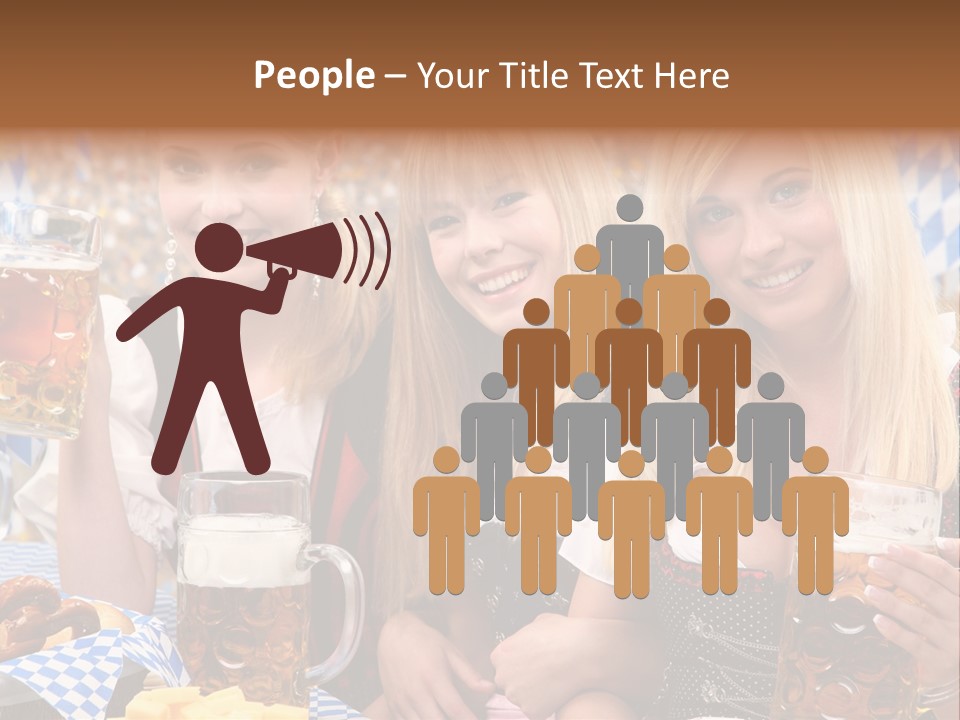 Wies Blond Oktoberfest PowerPoint Template