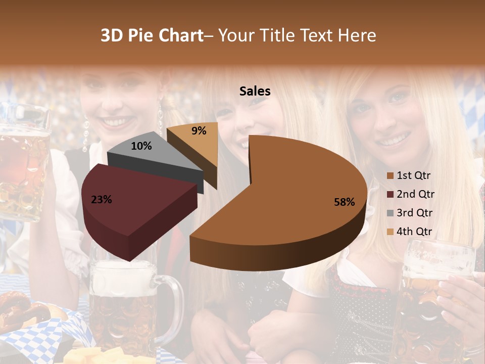 Wies Blond Oktoberfest PowerPoint Template