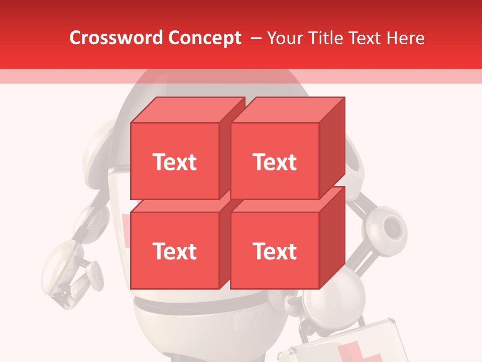 Abstract Technology Nurse PowerPoint Template