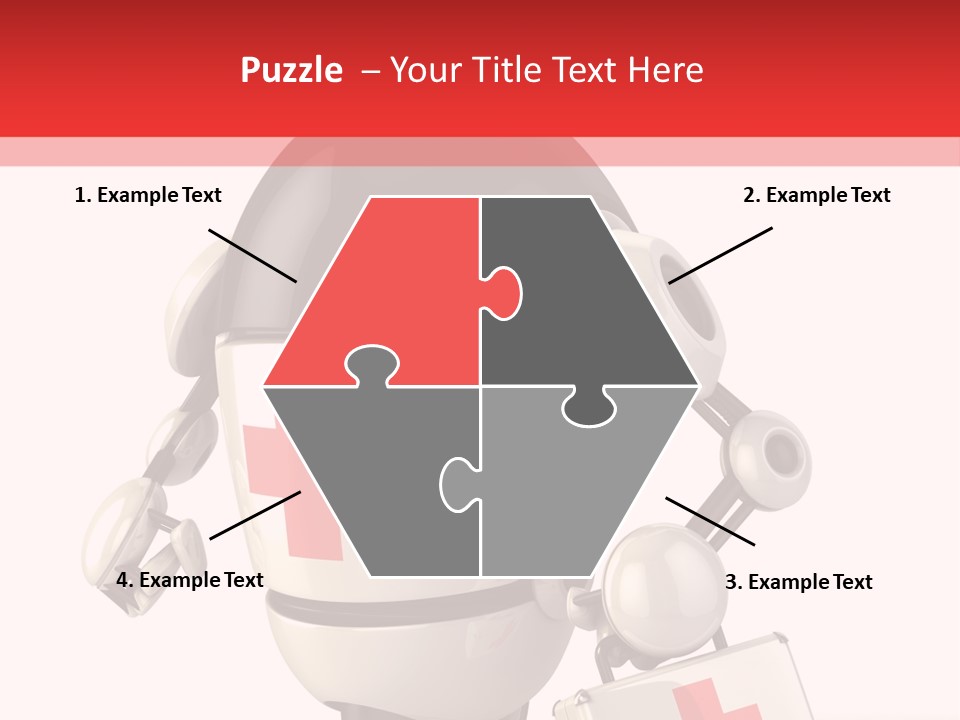 Abstract Technology Nurse PowerPoint Template
