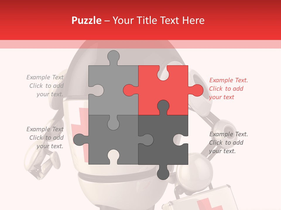 Abstract Technology Nurse PowerPoint Template