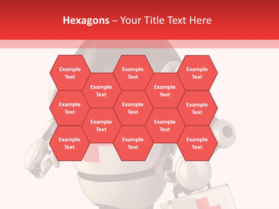 Abstract Technology Nurse PowerPoint Template