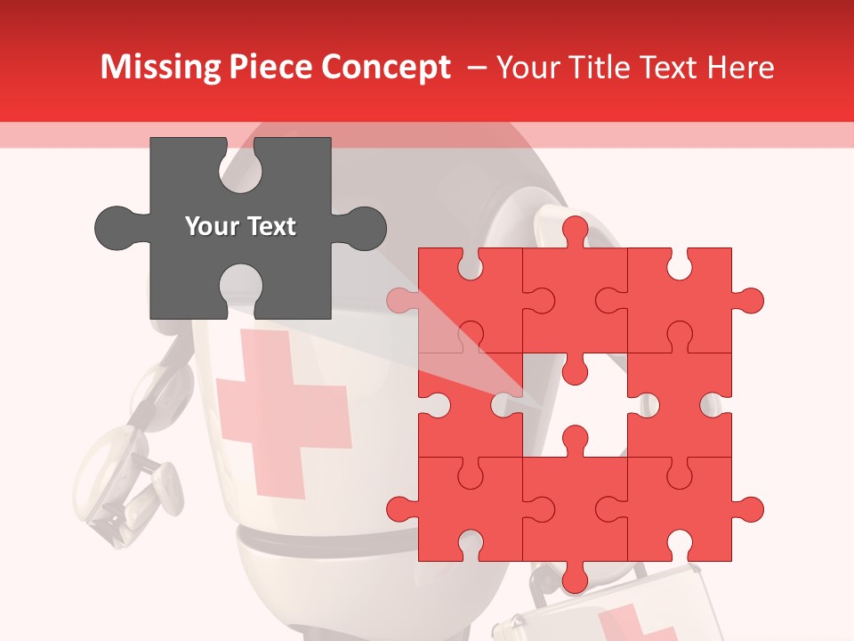 Abstract Technology Nurse PowerPoint Template