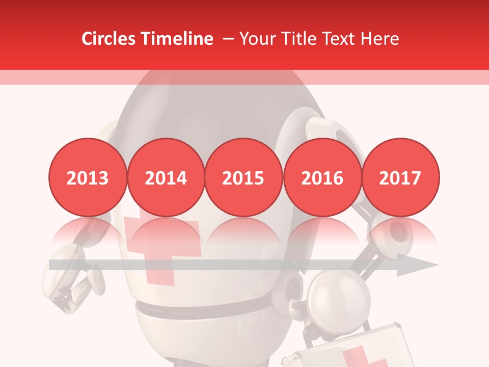 Abstract Technology Nurse PowerPoint Template