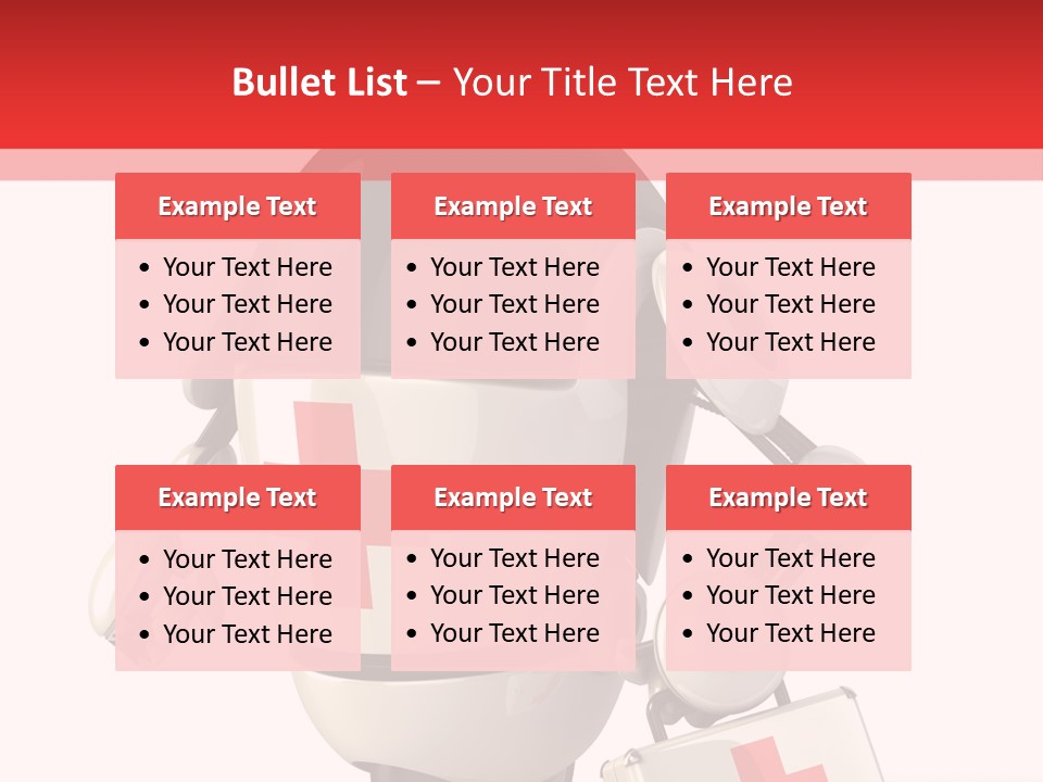 Abstract Technology Nurse PowerPoint Template