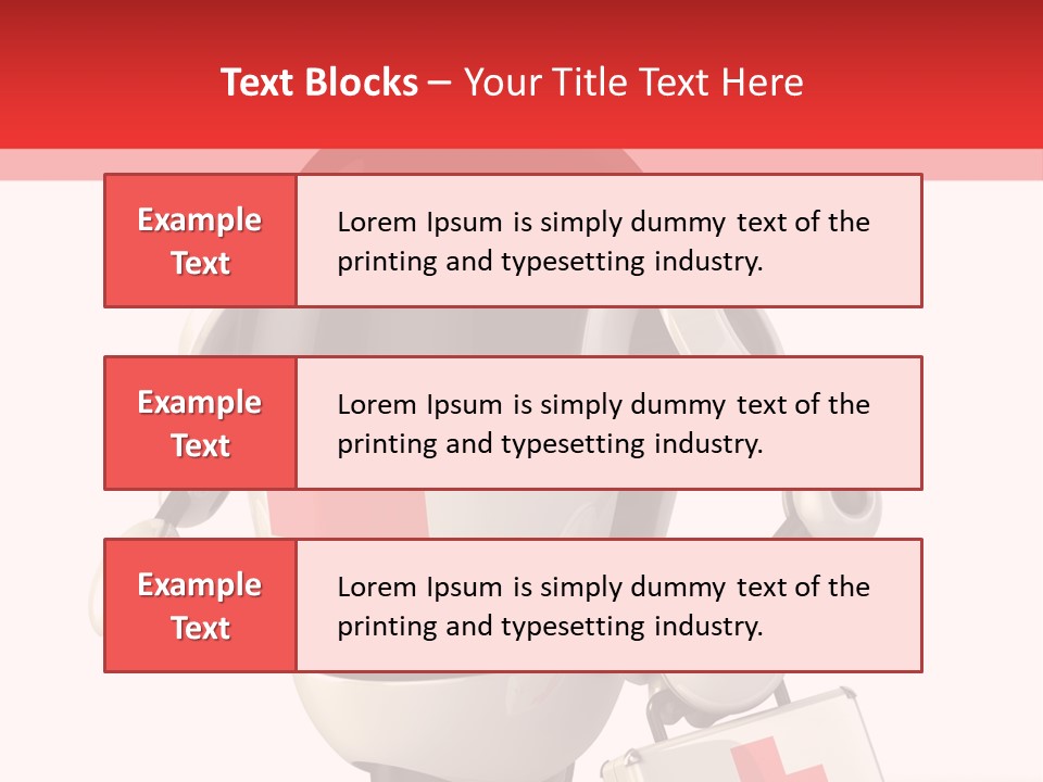 Abstract Technology Nurse PowerPoint Template
