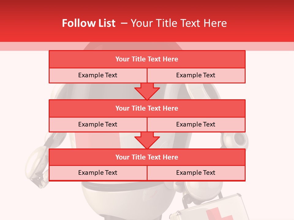 Abstract Technology Nurse PowerPoint Template