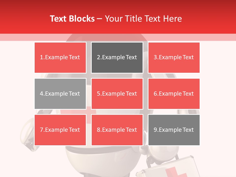 Abstract Technology Nurse PowerPoint Template