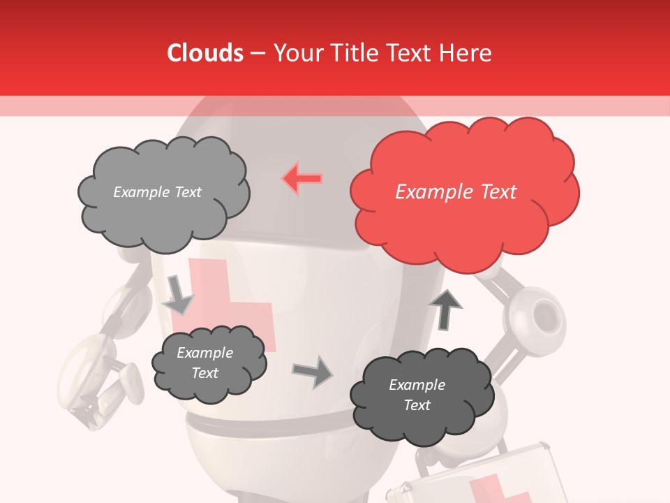 Abstract Technology Nurse PowerPoint Template