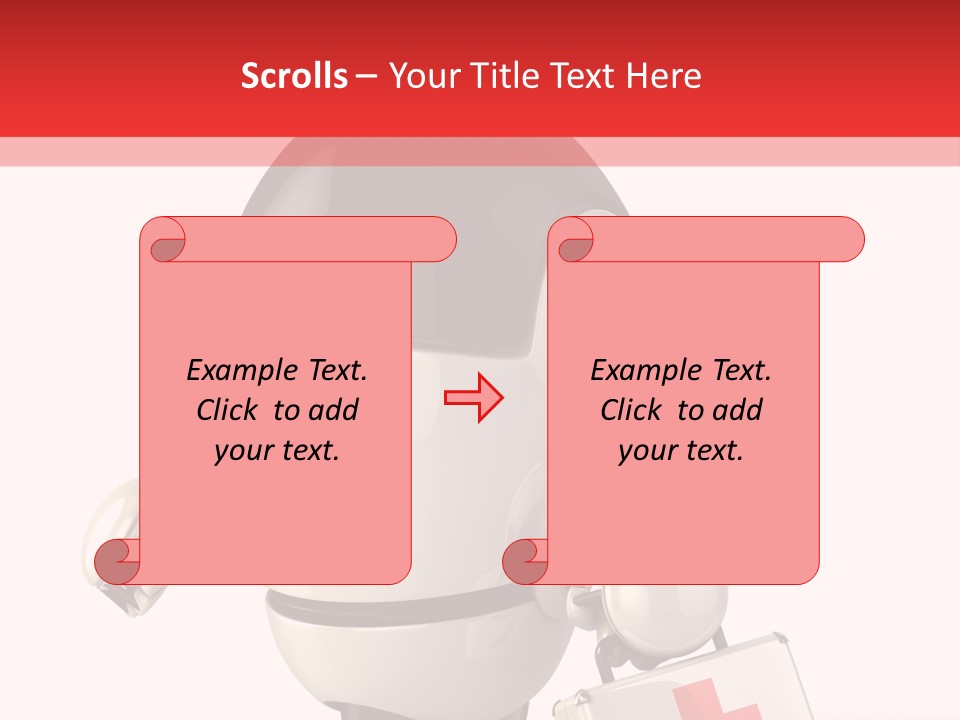 Abstract Technology Nurse PowerPoint Template