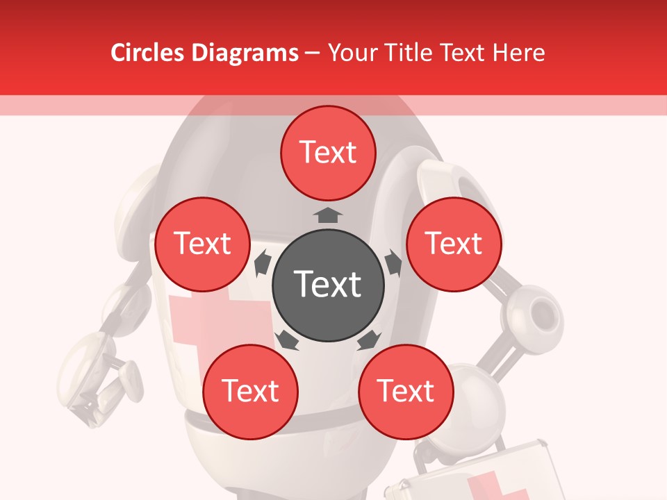 Abstract Technology Nurse PowerPoint Template