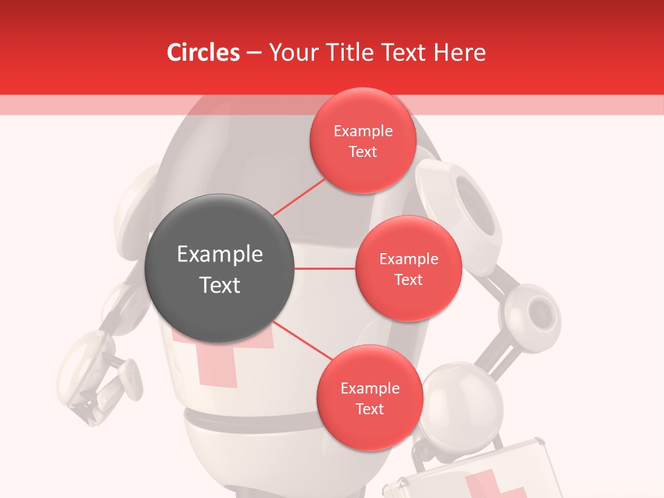Abstract Technology Nurse PowerPoint Template