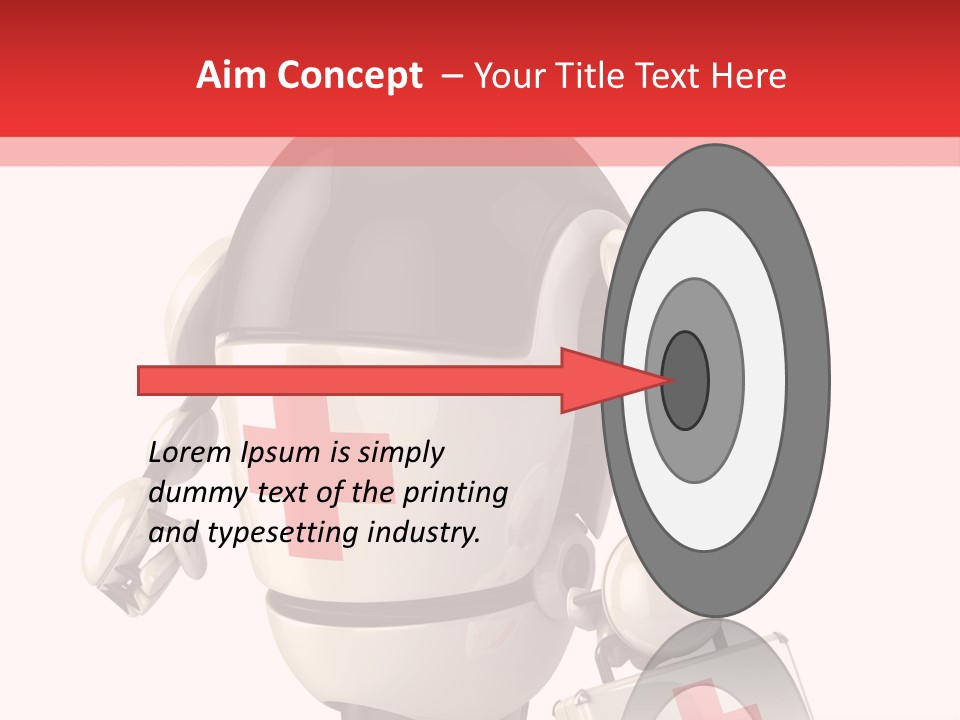 Abstract Technology Nurse PowerPoint Template