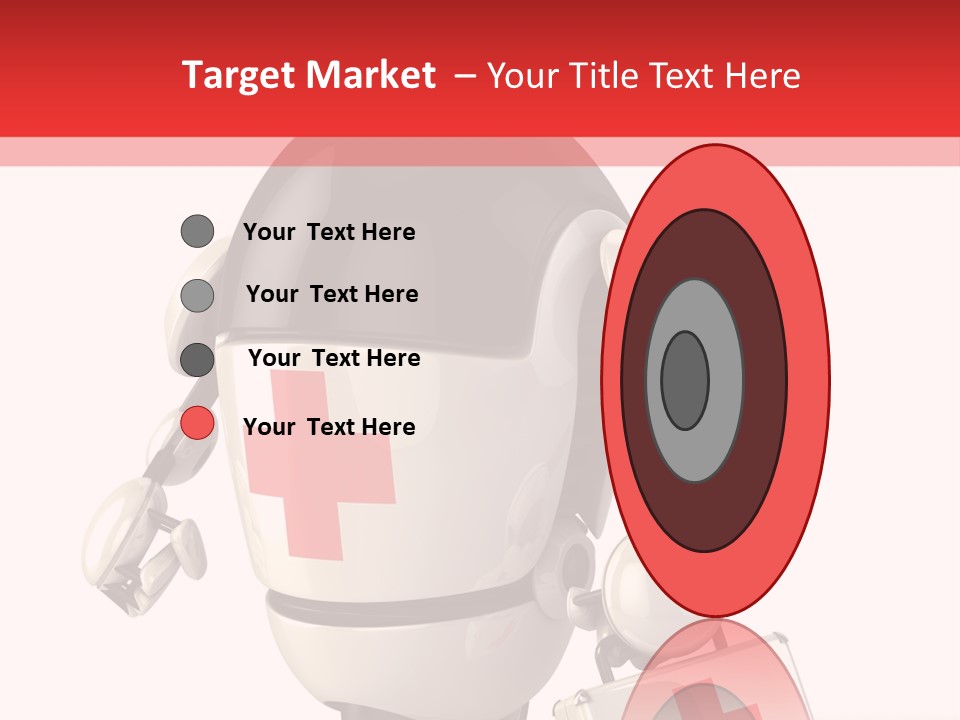 Abstract Technology Nurse PowerPoint Template