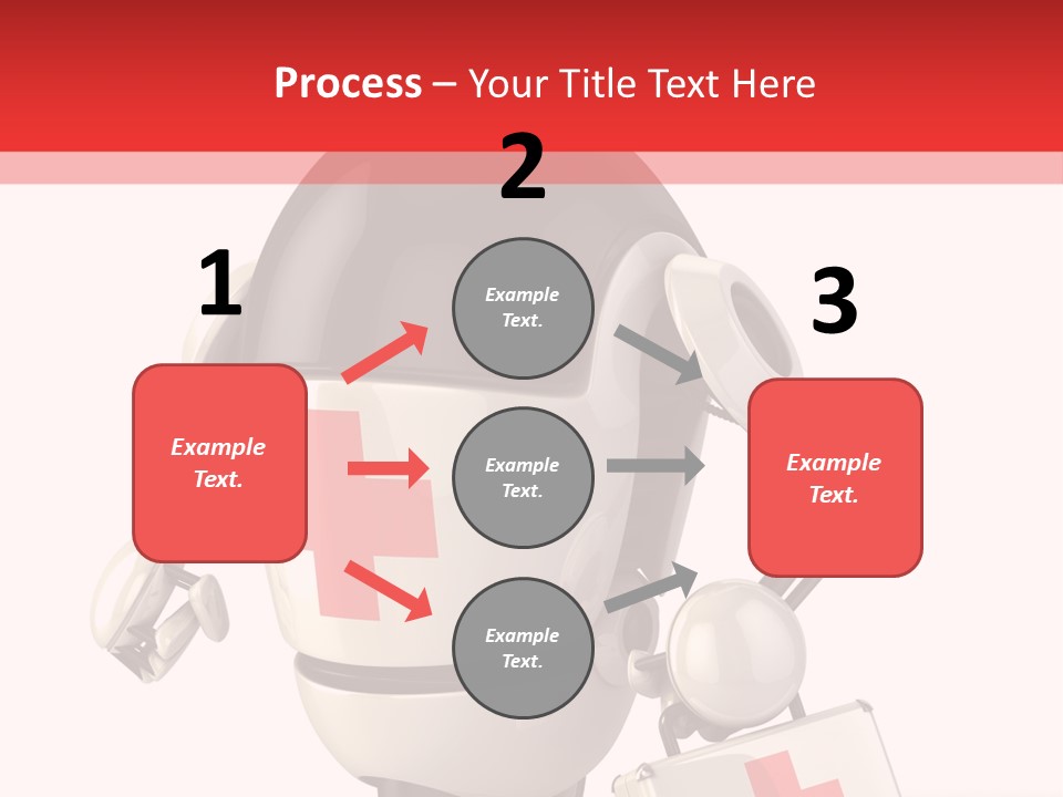 Abstract Technology Nurse PowerPoint Template